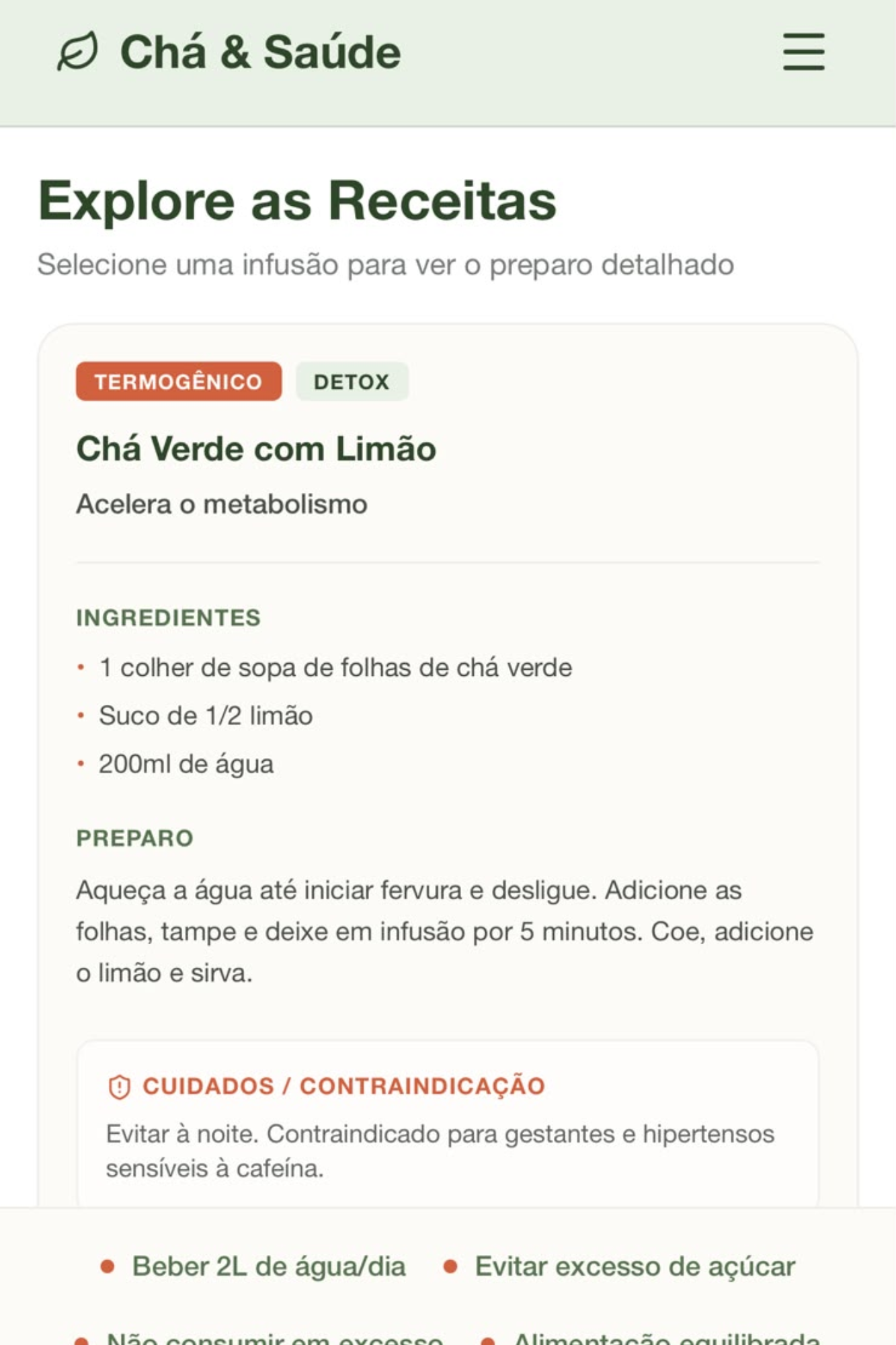 Descubra chás para cada necessidade de saúde